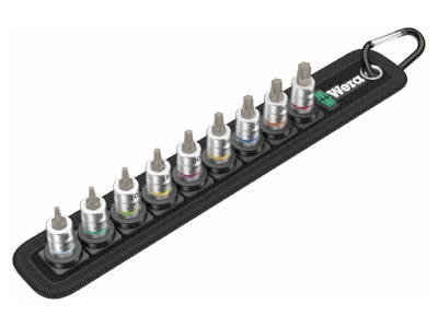 Produktbild 1 Wera 05003882001 Zyklop Bit Nuss Satz 9 teilig