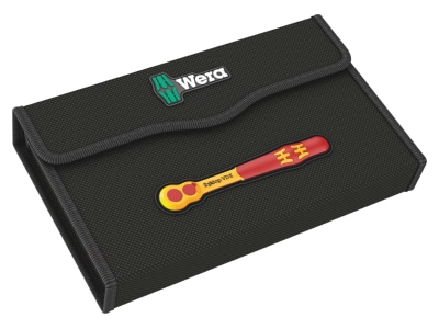 Produktbild 3 Wera 05004970001 VDE Zyklop Knarrensatz 3 8 Zoll  17 tlg