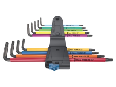 Produktbild 2 Wera 05024470001 6 rund Winkelschluessel TX 8   TX 40