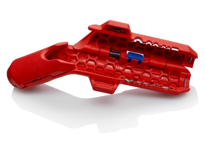 Detailansicht 1 Knipex 16 95 02 SB Univ  Abmantelungswerkzeug Ergo Strip