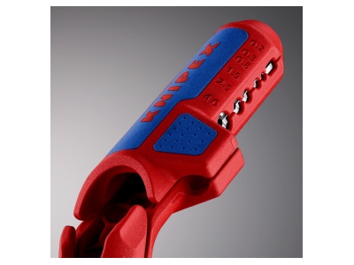 Detailansicht 3 Knipex 16 95 02 SB Univ  Abmantelungswerkzeug Ergo Strip