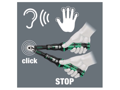 Product image detailed view 4 Wera Click Torque C3 Momentum wrench 1 2 inch
