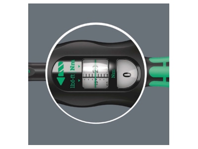 Detailansicht 6 Wera Click Torque C3 Drehmomentschluessel m Umschaltknarre