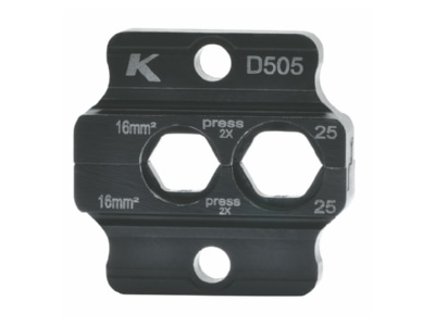 Produktbild 2 Klauke D504 Presseinsatz D Reihe  6   16 mm 
