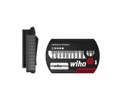 Produktbild 1 Wiha SB7947999 Bit Set FlipSelector 25mm gemischt 13 tlg  1 4