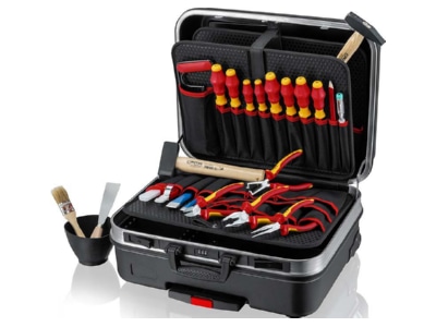 Detailansicht 1 Knipex 00 21 06 HL S Werkzeugkoffer BIGBasicMove Elektro