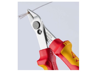 Produktbild 3 Knipex 78 06 125 Praezisionszange VDE Elec  SuperKnips