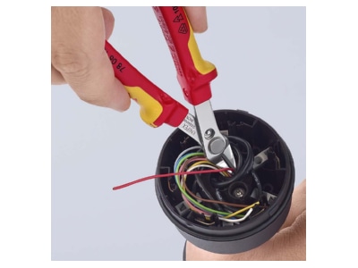 Produktbild 6 Knipex 78 06 125 Praezisionszange VDE Elec  SuperKnips