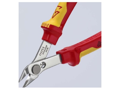 Produktbild 10 Knipex 78 06 125 Praezisionszange VDE Elec  SuperKnips
