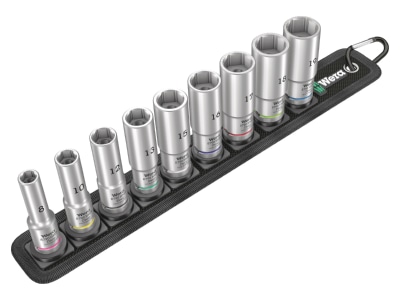 Produktbild 1 Wera 004545 Steckschluesseleinsatz Satz 9 tlg 