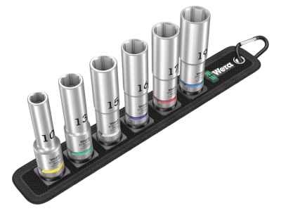 Produktbild 1 Wera 004565 Steckschluesseleinsatz Satz 6 tlg 