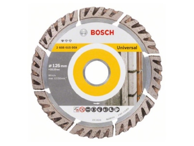 Produktbild 1 Bosch Power Tools 2608615059 Diamant Trennscheibe 125x22 23 Stnd 