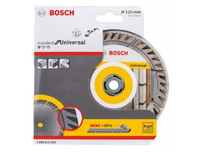 Produktbild 2 Bosch Power Tools 2608615059 Diamant Trennscheibe 125x22 23 Stnd 