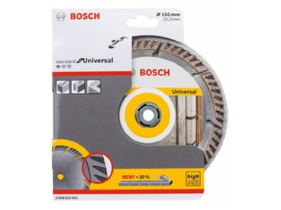 Produktbild 1 Bosch Power Tools 2608615061 Diamant Trennscheibe 150x22 23 Stnd 