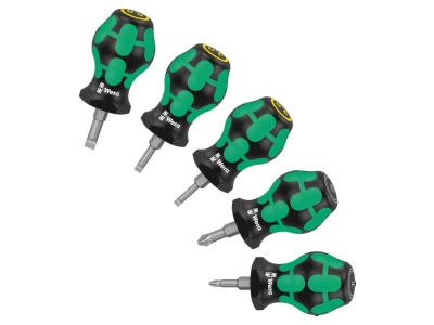 Produktbild 2 Wera 05008871001 Schraubendrehersatz Stubby Set 2
