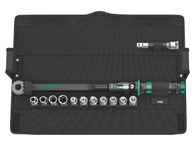 Produktbild 4 Wera 05075680001 Click Torque C 3 Set 1 C3 mit Nuessen 