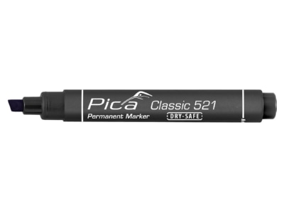 Produktbild Detailansicht Pica Marker 521 46 Permanent Marker 2 6mm  Ksp  schwarz