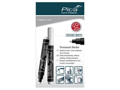 Detailansicht 1 Pica Marker 522 52 Permanent Marker 1 4mm  INSTANT WHITE