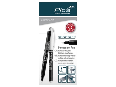 Produktbild 8 Pica Marker 532 52 Permanent Pen 1 2mm  INSTANT WHITE