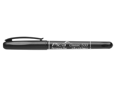 Produktbild Pica Marker 533 46 Permanent Pen F  0 7mm  schwarz