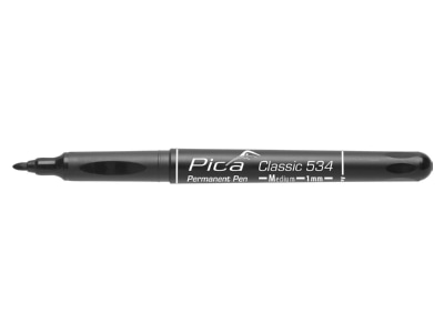 Detailansicht 1 Pica Marker 534 46 Permanent Pen M  1 0mm  schwarz