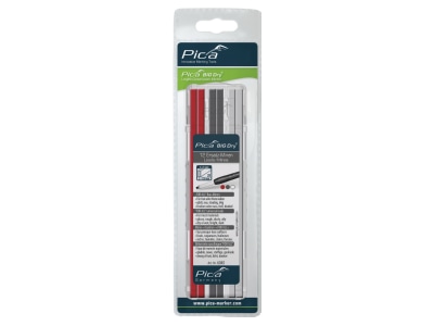 Produktbild Pica Marker 6045  VE12  BIG DRY Minen Set FOR ALL rt graph ws 6045  Inhalt  12 