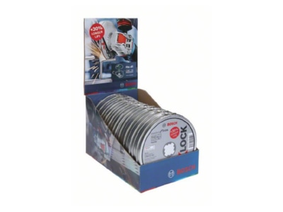 Produktbild 1 Bosch Power Tools 2608619267  VE10  X LOCK Trennscheibe 125x1mm Standard 2608619267  Inhalt  10 
