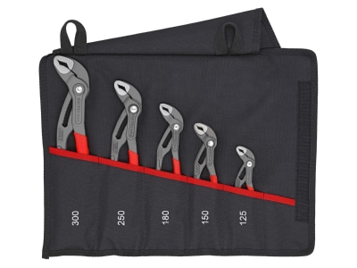 Produktbild 1 Knipex 00 19 55 S5 Cobra Set 5 teilig 125 150 180 250 300