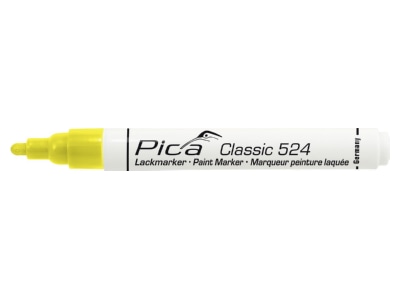 Detailansicht Pica Marker 524 44 Lackmarker gelb