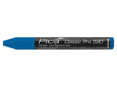 Detailansicht Pica Marker 590 41 Foersterkreide PRO 12x120mm  blau