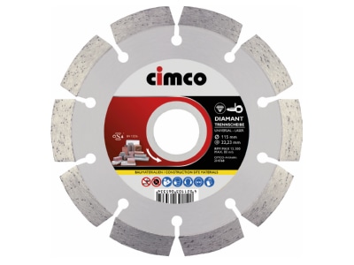 Product image 1 Cimco 206814  VE3  Cutting disc set 206814  quantity  3 
