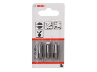 Produktbild 2 Bosch Power Tools 2607001466 Schrauberbit S 1 2x6 5 25mm VE3