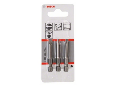 Produktbild 2 Bosch Power Tools 2607001479 Schrauberbit S 0 8x5 5 49mm VE3
