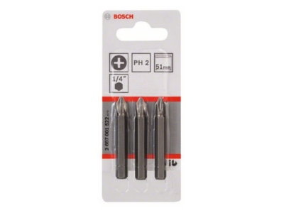 Produktbild 2 Bosch Power Tools 2607001522 Schrauberbit PH 2 51mm VE3