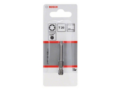 Produktbild 2 Bosch Power Tools 2607001636 Schrauberbit T20 49mm VE1