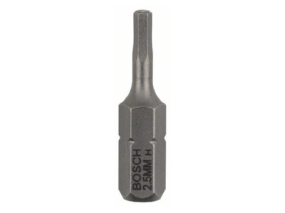 Produktbild 1 Bosch Power Tools 2607001720 Schrauberbit HEX 2 5 25mm VE3