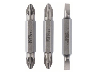 Produktbild 2 Bosch Power Tools 2607001744 Doppelklingenbit Set PH2 PH2 PZ2 PZ2