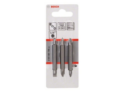 Produktbild 2 Bosch Power Tools 2607001745 Doppelklingenbit Set PH1 PZ1 PH2 PZ2