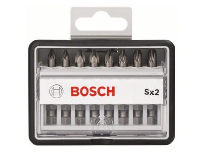 Produktbild 2 Bosch Power Tools 2607002557 Schrauberbit Set 8 tlg  PZ