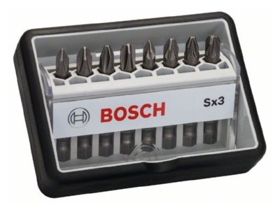 Produktbild 1 Bosch Power Tools 2607002558 Schrauberbit Set 8 tlg  PH PZ