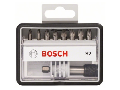 Produktbild 2 Bosch Power Tools 2607002561 Schrauberbit Set 8 1 tlg  S PZ