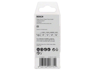 Produktbild 1 Bosch Power Tools 2607011437 Stichsaegeblatt Set15 tlg  fuer Holz und Metall