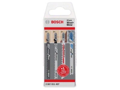 Produktbild 2 Bosch Power Tools 2607011437 Stichsaegeblatt Set15 tlg  fuer Holz und Metall