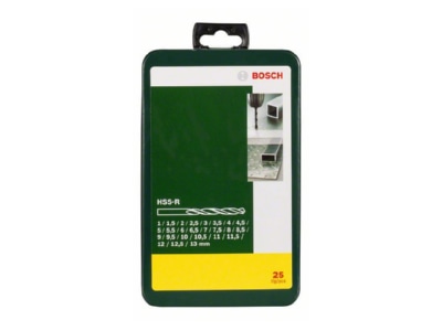 Produktbild 2 Bosch 2607019446 HSS R Bohrerkassette 1 13mm 25teilig