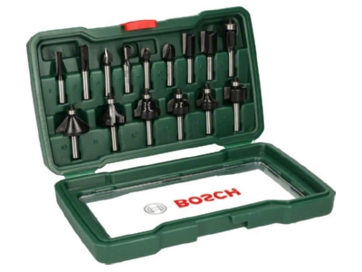 Produktbild 1 Bosch Power Tools 2607019469 Fraeser Set 8 mm Schaft VE15
