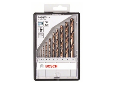 Produktbild 2 Bosch Power Tools 2607019925 Metallbohrer Set 10 tlg