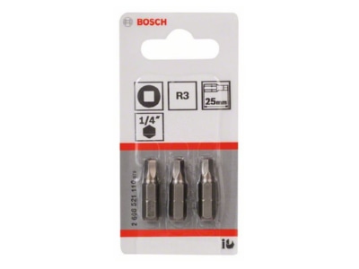 Produktbild 2 Bosch Power Tools 2608521110 Schrauberbit R3 25mm VE3