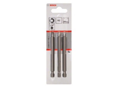 Produktbild 1 Bosch Power Tools 2608521118 Schrauberbit R2 89mm VE3