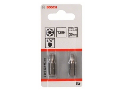 Produktbild 2 Bosch Power Tools 2608522012 Schrauberbit T25H Security