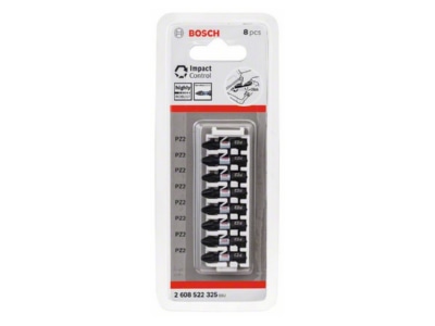 Produktbild 2 Bosch Power Tools 2608522325 Schrauberbit  8xPZ2  VE8